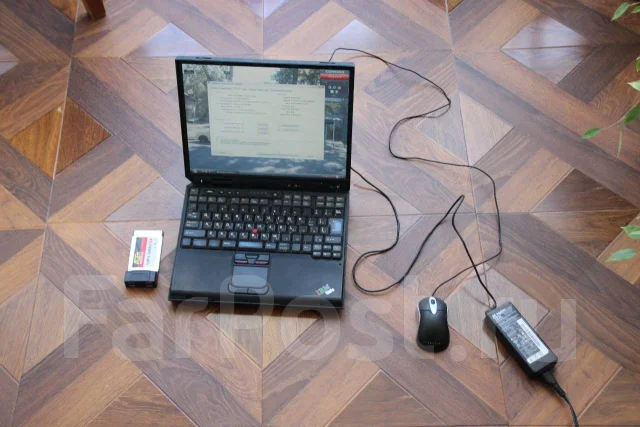 IBM ThinkPad. 14.1", 1,9����, ��� 768 ��, ���� 40���, Bluetooth: 1, ����������� �� 2��. ����