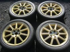 Диски Enkei Subaru STI в боевом лете Yokohama Advan. 8.0x17" 5x114.30 ET53