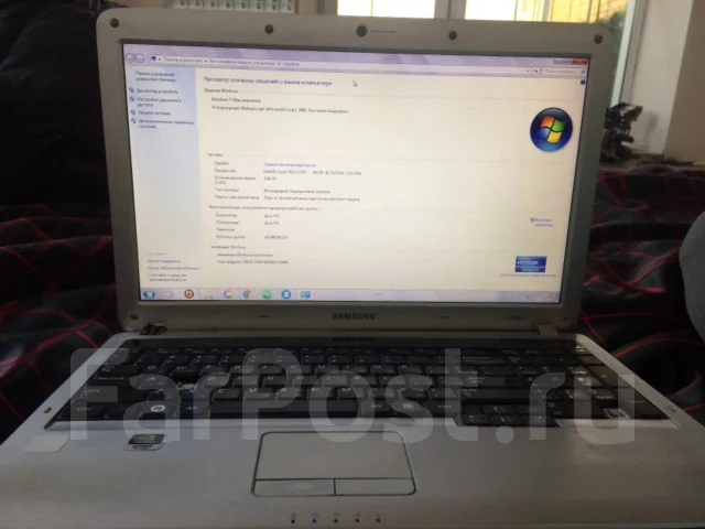 Samsung R530. 17", 2,1����, ��� 3072 ��, ���� 200���, WiFi: 1, Bluetooth: 1, ����������� �� 2��. ����