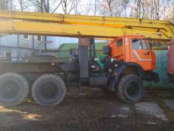 Камаз ВС-28. Автогидроподъемник ВС-28К Камаз 43114-15, 28 м.