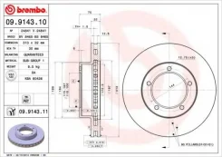 ���� ��������� ���. Brembo Toyota LAND Cruiser J100 (98-07), Lexus LX470 4351260130, 4351260200, 4351260201, 4351260170 ����