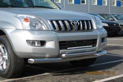 Кенгурятники. Toyota Land Cruiser Prado, GRJ120, GRJ120W, KDJ120, KDJ120W, KZJ120, LJ120, RZJ120, RZJ120W, TRJ120, TRJ120W, VZJ120, VZJ120W