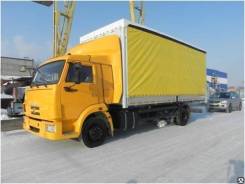 Камаз 4308. -3063-28 (R4) борт, тент, ворота, 3х-сторонняя штора, 6 000 куб. см., 5-10 т