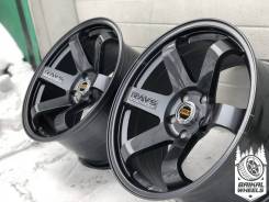 RAYS VOLK RACING TE37. 9.0/10.0x18", 5x114.30, ET30/27, ЦО 73,1 мм.