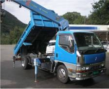 Mitsubishi Fuso Canter. Mitsubishi Canter Самосвал с КМУ, 4 600 куб. см., 3 000 кг., 4x2. Под заказ