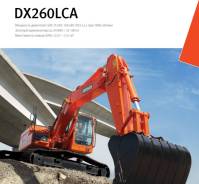 Doosan DX260 LCA. Продам экскаватор Doosan DX -260 LCA, 1,28 куб. м.