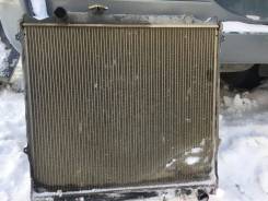 Радиатор охлаждения двигателя. Toyota Land Cruiser Prado, VZJ95, VZJ95W Двигатель 5VZFE