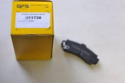 Колодка тормозная. Nissan: Sentra, Presea, 200SX, Pulsar, Almera, Sunny Двигатели: CD20, GA13DS, GA14DE, GA15DE, GA16DE, GA16DNE, SR20DE, SR18DE