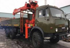Камаз 4310. Манипулятор кму Kanglim-1256 7т на , 10 800 куб. см., 11 000 кг.