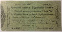 Рубль Российской Империи и Гражданской войны.
