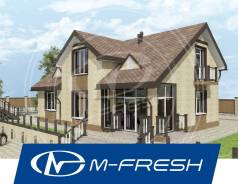 M-fresh Resonance Plus! -зеркальный (Дом с витражами, дом с мансардой! ). 200-300 кв. м., 1 этаж, 5 комнат, бетон