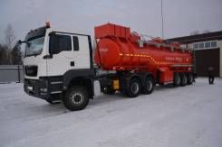 MAN TGS 33.430. Продам автомобиль с полуприцеп-цистерной, 10 850 куб. см., 100 000 кг.
