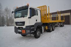MAN TGS 33.430. Продам седельный тягач MAN TGS33.430 c полуприцеп-сортиментовоз 98131В, 10 850 куб. см., 100 000 кг.