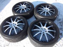 Диски iforged performsnce в летней резине Nitto NT555 Extreme ZR. 8.0/8.0x19" 5x100.00 ET42/38 ЦО 72,0 мм.