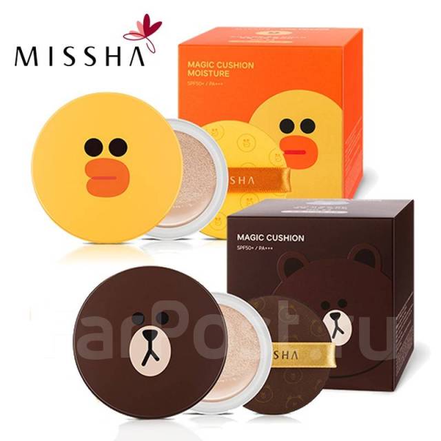 Missha Line Friends Edition Magic Cushion Package