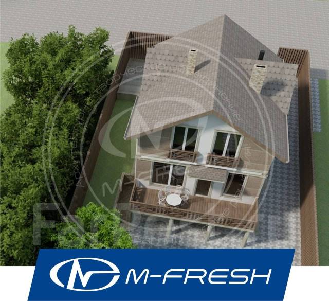 Mfresh Jamaica Maximum! зеркальный (Проект дома с цоколем! ), 200300