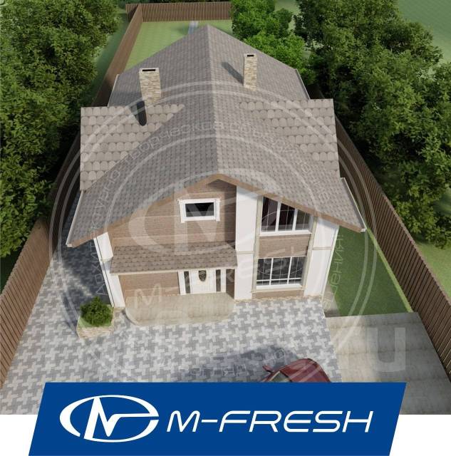 Mfresh Jamaica Maximum! зеркальный (Проект дома с цоколем! ), 200300