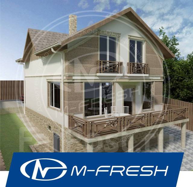 Mfresh Jamaica Maximum! зеркальный (Проект дома с цоколем! ), 200300