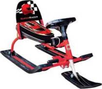 Снегокат "Comfort Auto Racer" со складной спинкой ,красный