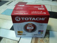 Totachi. 80 А.ч., Обратная (левое), производство Япония. Под заказ