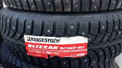 Bridgestone Blizzak Spike-01. Зимние, шипованные, без износа, 4 шт