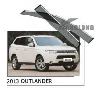 Дефлекторы и ветровики. Mitsubishi Outlander, GF2W, GF3W, GF4W, GF7W, GF8W, GG2W Двигатели: 4B11, 4B12, 4J11, 4J12, 4N14, 6B31