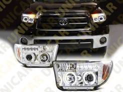 Фара. Toyota Sequoia, UCK60, UCK60L, UCK65, UCK65L, UPK60, UPK60L, UPK65, UPK65L, USK60, USK65 Toyota Tundra, GSK50, GSK51, UCK50, UCK51, UCK52, UCK55...