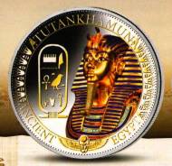 Соломоновы о-ва 2 доллара 2014 Тутанхамон. Серия 'Ancient Egypt'