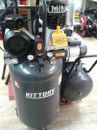 Компрессор поршневой ременной Kittory KAC-100/65V (100л, 400л/мин)