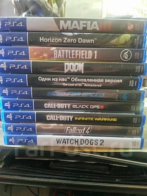 Игры для Sony 4 комплектом - Игры и софт в Хабаровске