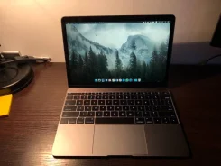Apple MacBook 12. 12", 1,1����, ��� 8 ��, ���� 256���, WiFi: 1, Bluetooth: 1, ����������� �� 10��. ����