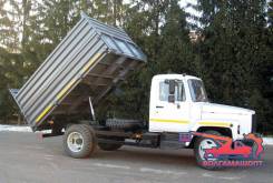 ГАЗ 3309. ГАЗ-3309 бортовой самосвал 3Х Сторонний, 4 430 куб. см., 4 100 кг.