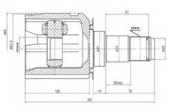 Шрус подвески. Toyota FJ Cruiser, GSJ15, GSJ15W Toyota Hilux Surf, GRN215, GRN215W, KDN215, KDN215W, RZN215, RZN215W, TRN215, TRN215W, VZN215, VZN215W...