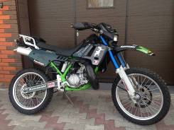 Kawasaki KDX 200. 200 куб. см., исправен, птс, без пробега