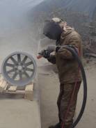 Пескоструйные работы, Порошковая покраска дисков п. Новый.