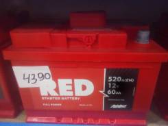 Red Energy. 60 А.ч., Прямая (правое), производство Европа
