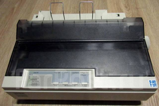 Принтер Epson LX-300+II (матричный 9pin, A4). Полный комплект, б/у, в ...