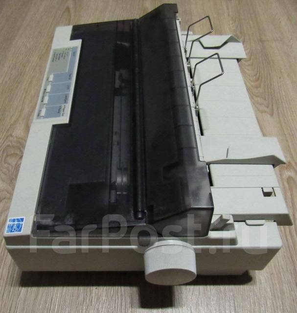 Принтер Epson LX-300+II (матричный 9pin, A4). Полный комплект, б/у, в ...