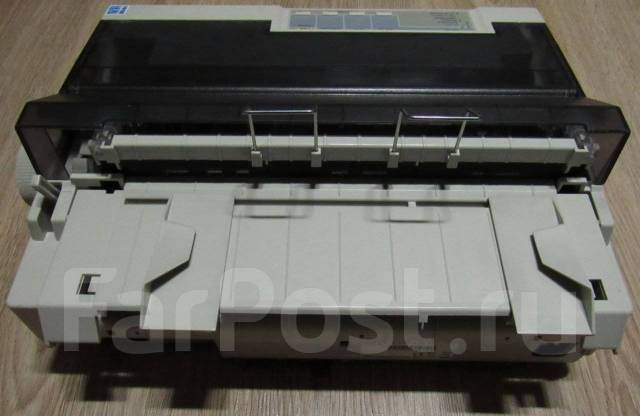 Принтер Epson LX-300+II (матричный 9pin, A4). Полный комплект, б/у, в ...