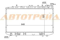 Радиатор NISSAN Almera N15, Sunny B13/B14/N14, Pulsar, Presea, Sentra, AD, Wingroad (1990-2000) двигателя CD17/CD18/CD20/GA16/SR18 SAT NS0001-14