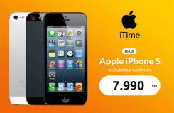 Apple iPhone 5. Новый, 16 Гб, Черный