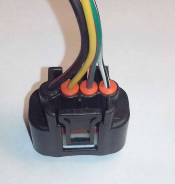 Корпус разъема мама черн. (девять)0980- 11885. Toyota Yaris, SCP10 Toyota Vitz, SCP10 Toyota Echo, SCP10 Двигатель 1SZFE