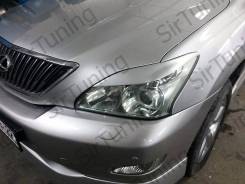 Накладка на фару. Toyota Harrier, ACU30W, ACU35W, GSU30W, GSU31W, GSU35W, GSU36W, MCU30W, MCU31W, MCU35W, MCU36W, MHU38W Toyota Harrier Hybrid Lexus R...