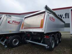 Fliegl. алюминиевый полуприцеп самосвал вес 4600, 30 000 кг.