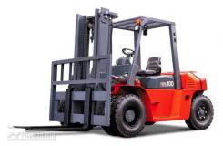 Bull. Вилочный погрузчик BULL FD100JE, 10 000 кг., Дизельный, 1,00 куб. м.