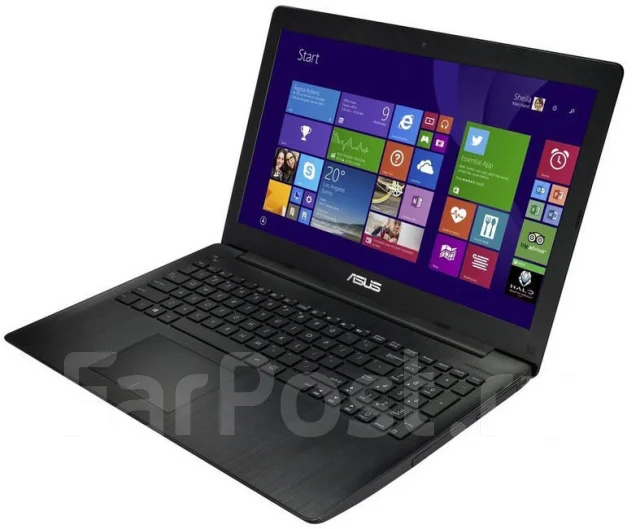 Asus X553MA. 15.6", 2 160����, ��� 4 ��, ���� 250���, WiFi: 1, Bluetooth: 1, ����������� �� 7��. ����