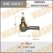 Наконечник рулевой. Nissan: X-Trail, King Cab, Hardbody, Elgrand, Presage, R'nessa, Avenir, NP300, Xterra, Cedric, Terrano Regulus, Cima, Bassara...