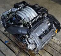 Двигатель в сборе. Volkswagen Passat, 3B, 3B2, 3B5, 3B3, 3B6 Audi: A4 Avant, A8, A6 Avant, S, A4, S6, Quattro, A6 Двигатели: AHA, ALG, AMX, APR, AQD...