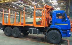 КамАЗ 43118-46. Сортиментовоз 43118-3027 с кму ОМТЛ 97.03, 10 800 куб. см., 13 000 кг., 6x6