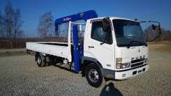 Mitsubishi Fuso Fighter. Продам бортовой грузовик с манипулятором на эвакуаторных лапах, 8 200 куб. см., 5 000 кг.